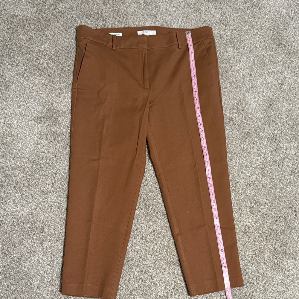 LOFT Women’s Riviera Slim Cropped Pants
